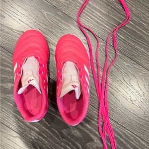 Adidas Kids Bright Pink Cleats 12K